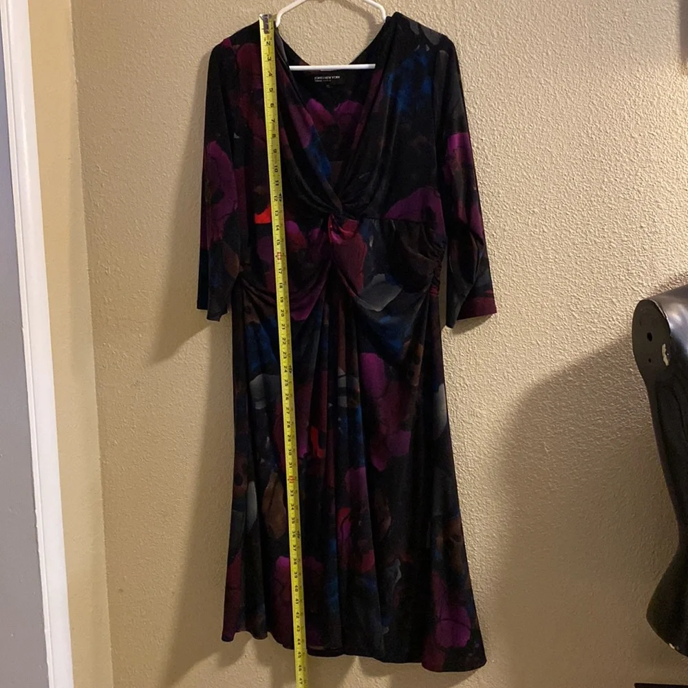 Jones New York Knot Tie At Breast Dress - Picture 10 of 13